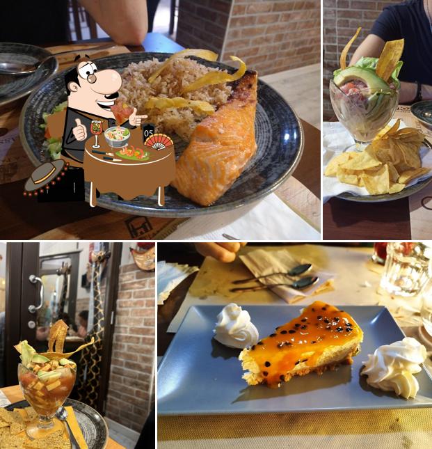 Ceviche al Ristorante La Finca