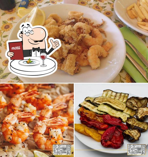 Cibo al Ristorante La Baracca