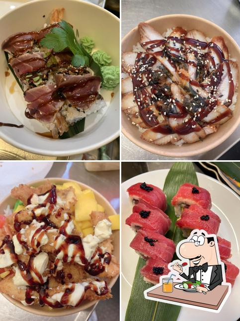 Platti al Sushi bar