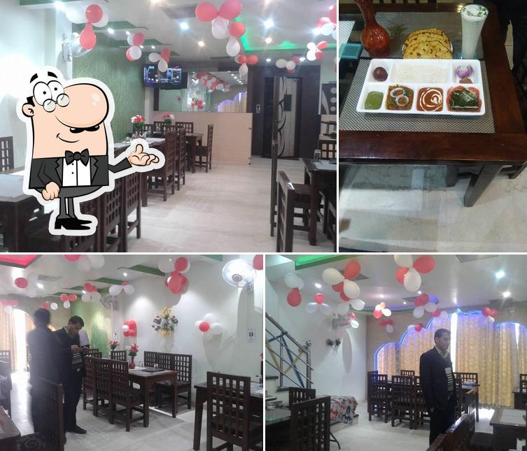 The interior of VM Sweets & Restaurant Ashiyana