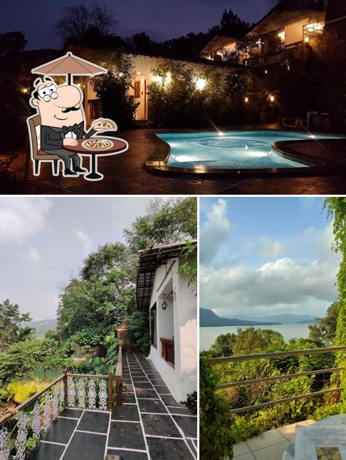 You can get some fresh air outside Basho Resort