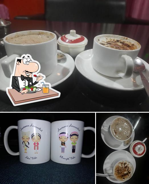 The restaurant's food and beverage