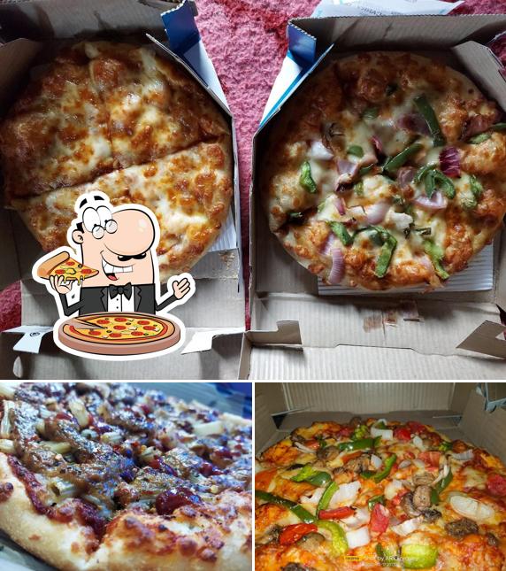 Order various kinds of pizza