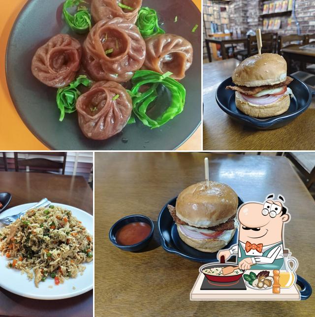 Fried rice at Ek Minute The Cafe of Joy