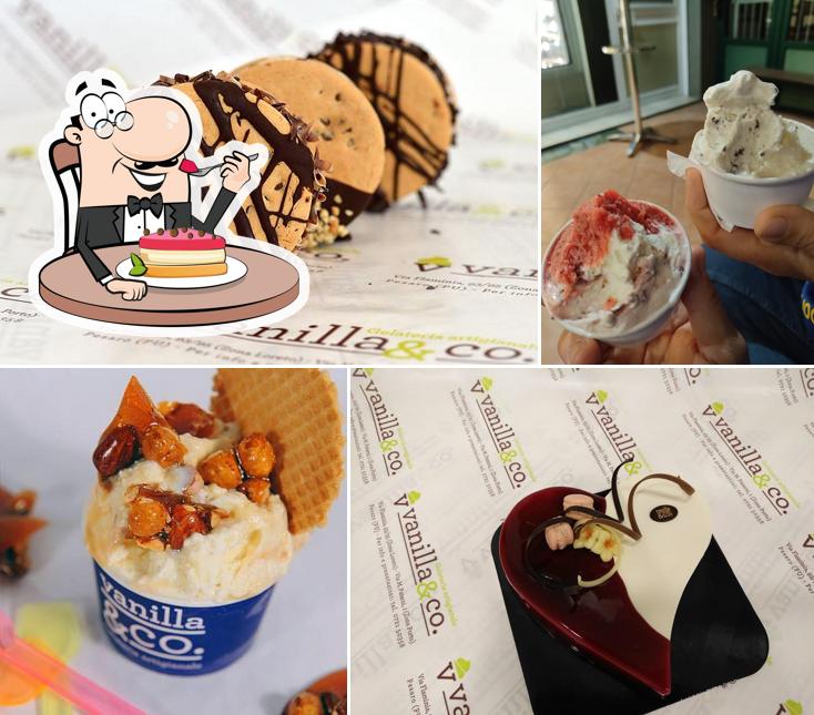 Gelateria Vanilla Co. propone un'ampia gamma di dolci
