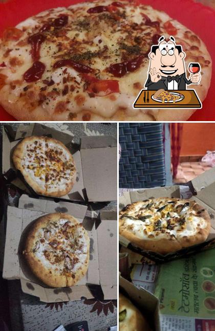 Pick pizza at Hot Pizza Ace