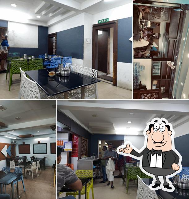 The interior of Hotel Maharaja