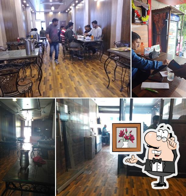 The interior of Jaideep Restaurant