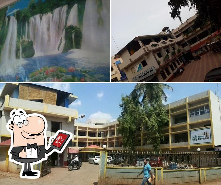 The exterior of Hotel Vaishali