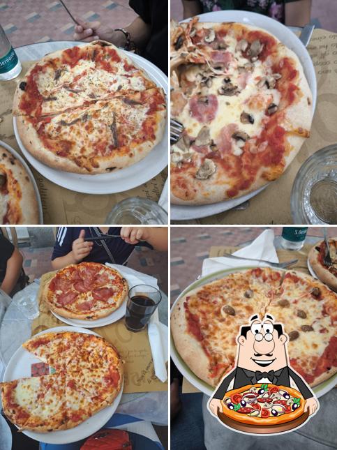 Prenditi tra le svariate varianti di pizza