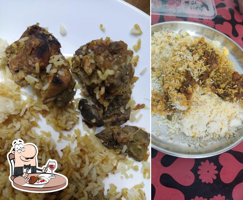 Order meat meals at Biriyani Bash