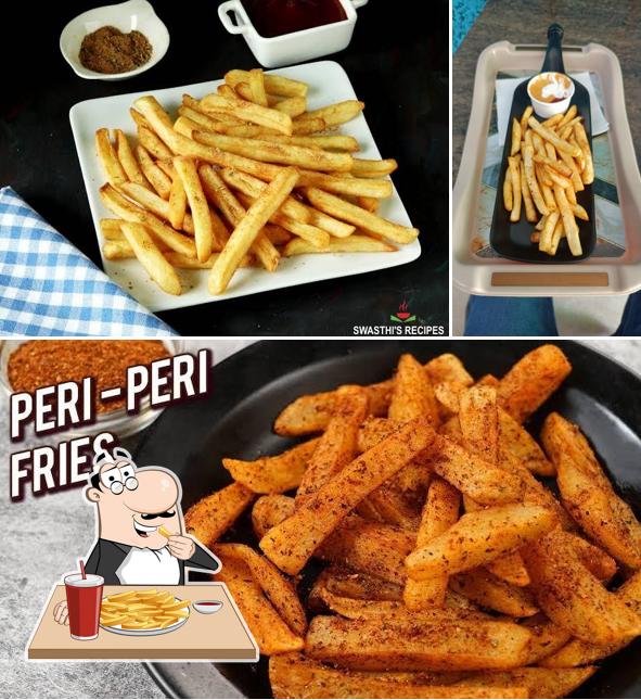 French fries at Coffee Chill Bar