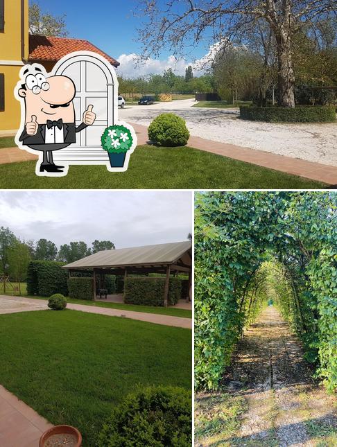 Gli esterni di Dune Agriturismo