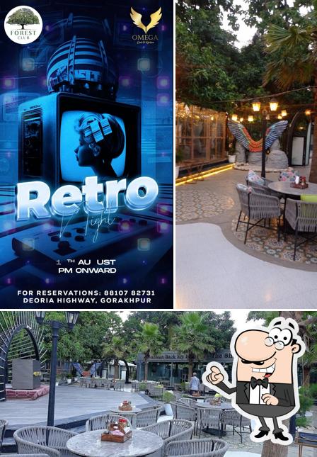 The interior of Forest Club