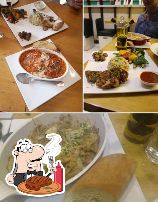 Pick meat meals at La Vie Pizzeria Khan Market