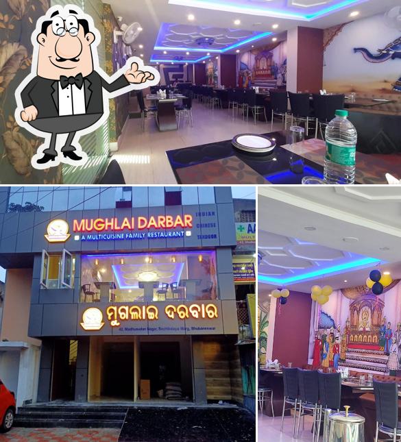 The interior of New Mughlai Darbar