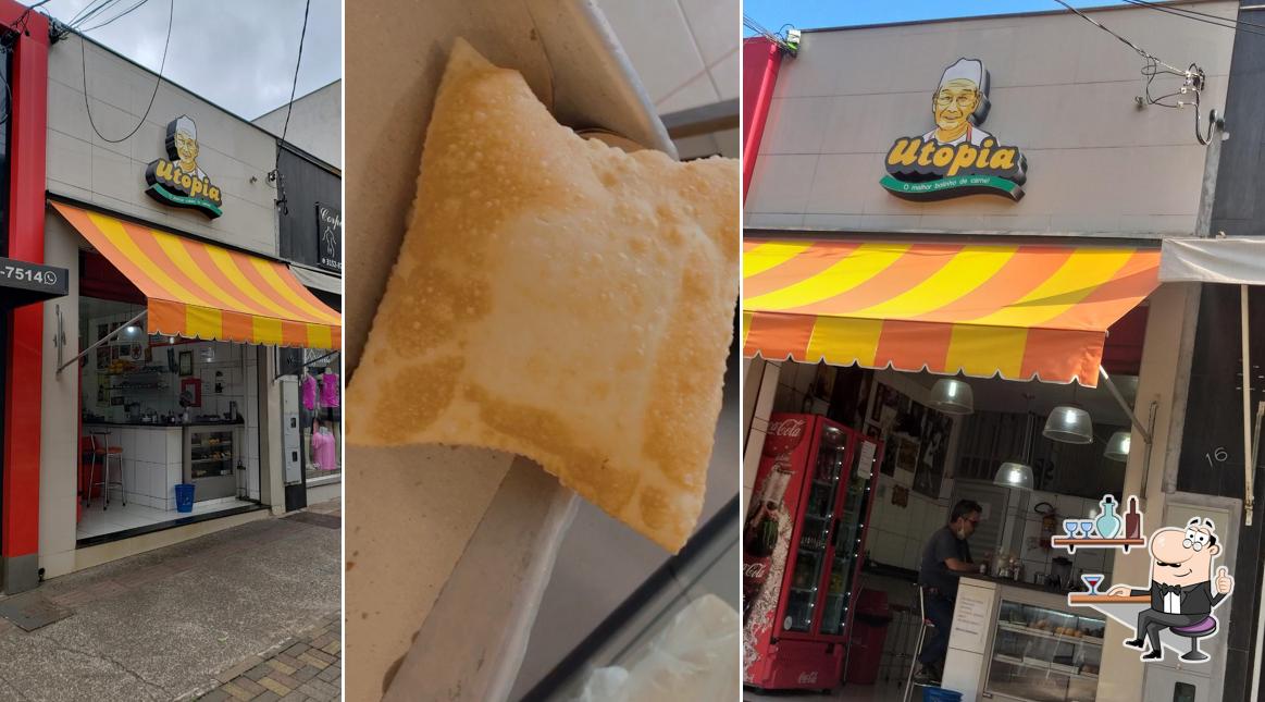 Veja imagens do interior do Pastelaria Utopia