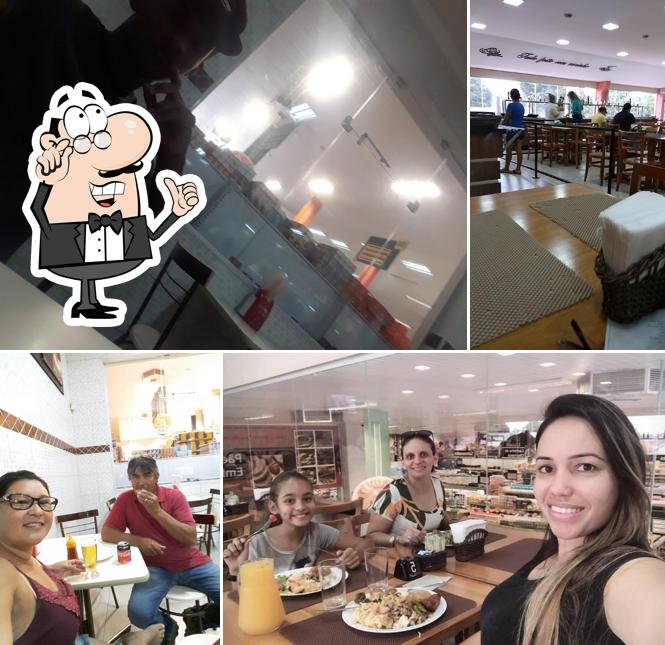 O interior do Restaurante Paniago