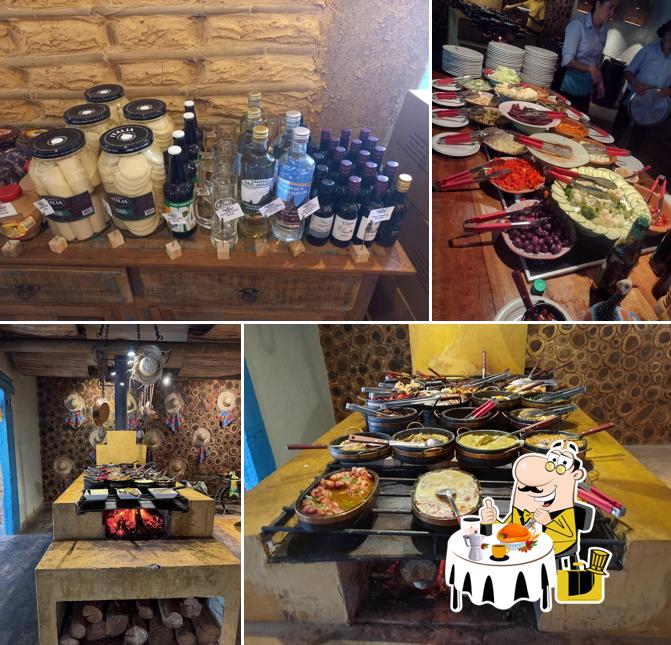 Comida em Restaurante Dona Deli