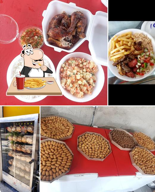 Batata frita em Restaurante Frango Recheado Ltda