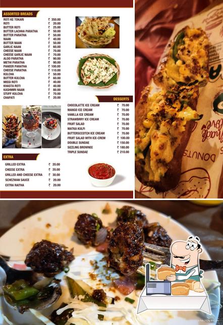 Garlic bread at Upahar Chimichanga Family Restaurant