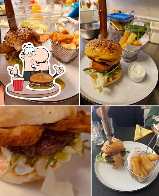 Ordina un hamburger a Vanessa's Kitchen Fusion Chur