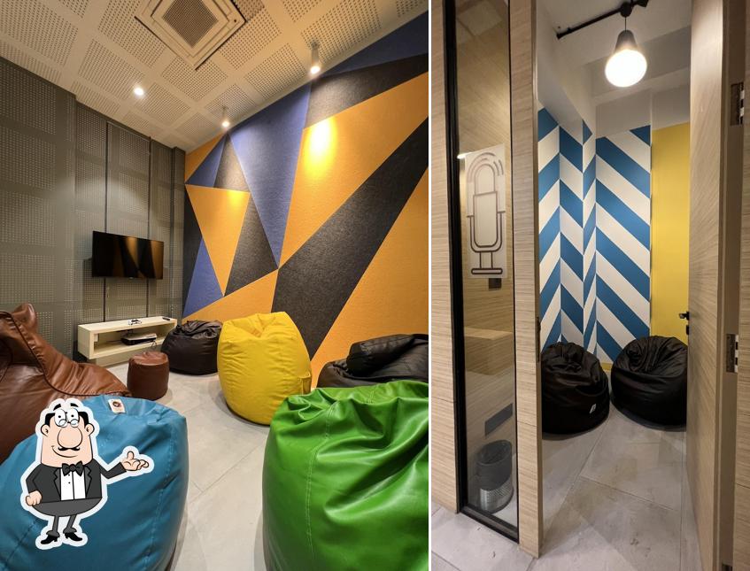 The interior of Blob CoWorking Space