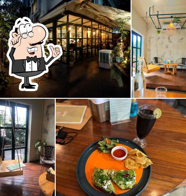 The interior of Chafa Cafe And Studio