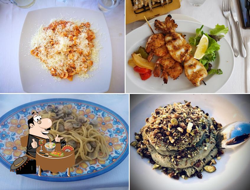 Nourriture à Ristorante di pesce Riccione Gambero Pazzo