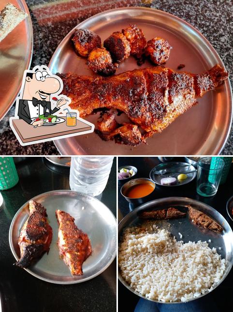 Food at Hotel Manasa
