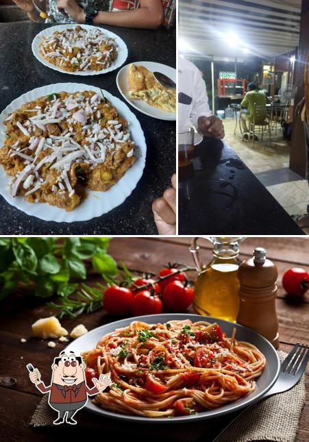 The restaurant's food and interior