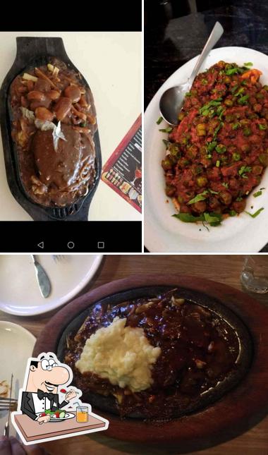 The restaurant's food and beverage