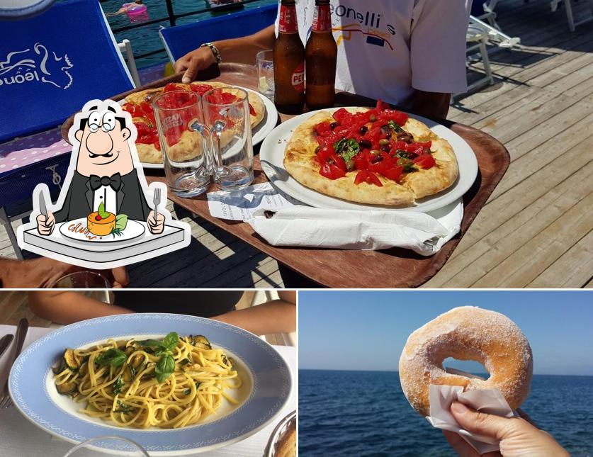 Platti al Leonelli's beach