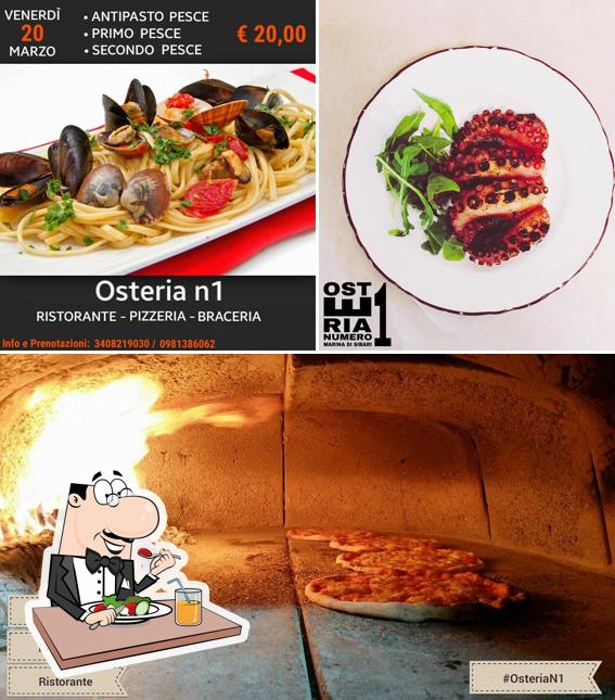 Cibo al Osteria N° 1 Ristorante•Pizzeria•Braceria