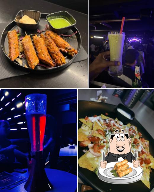 Spring rolls at Heist Nightlife