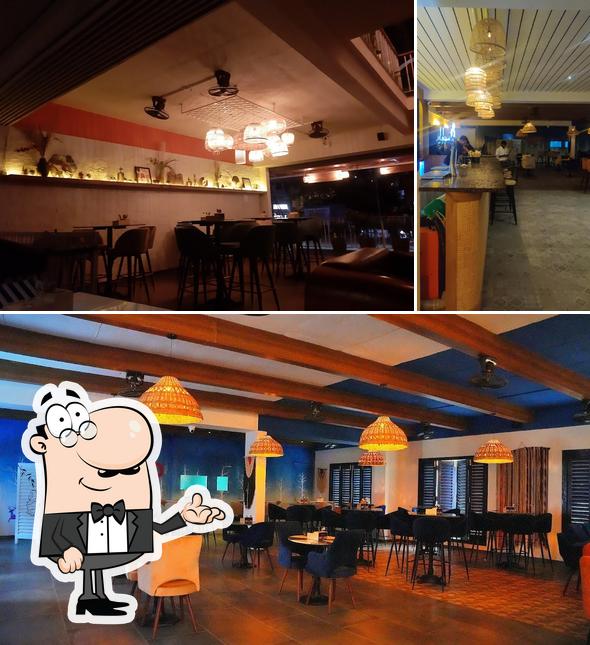 The interior of Sloshed Eatery & Bar