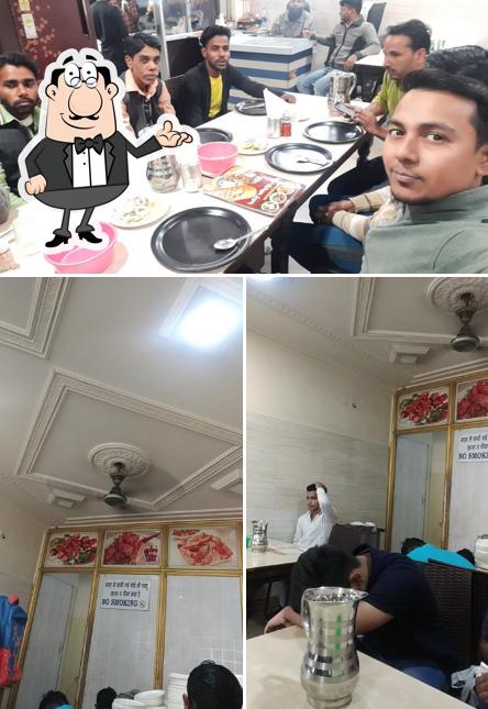 The interior of Delhi Mughlai Food
