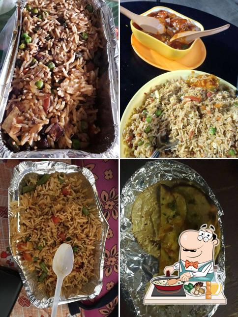 Fried rice at Desi Bites