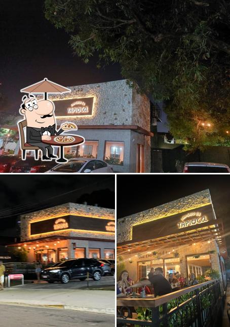 O exterior do Empório da Tapioca - Bairro de Fátima