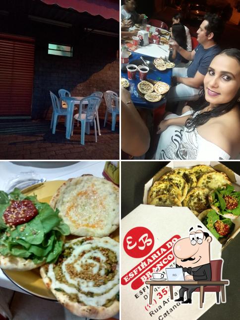O interior do Esfiharia do Branco