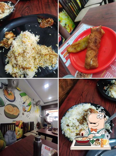 Fried rice at Kannur Food Court