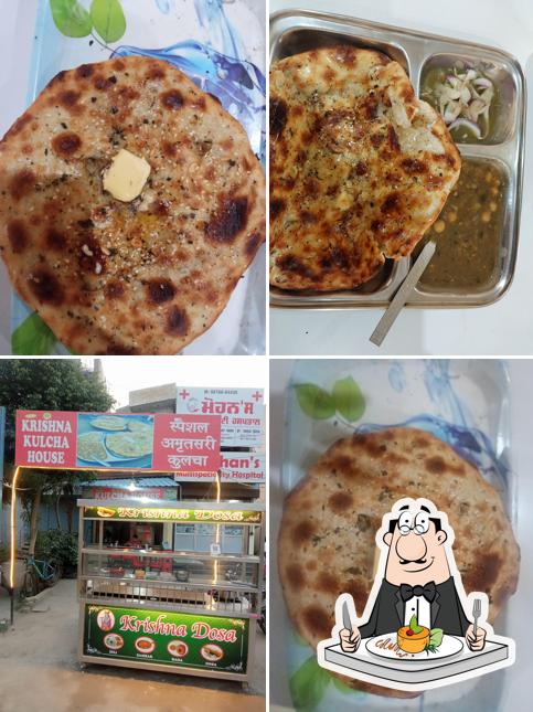 Kulcha at Krishna kulcha and dosa house