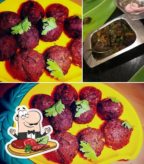 Pick meat dishes at Kumar Mess