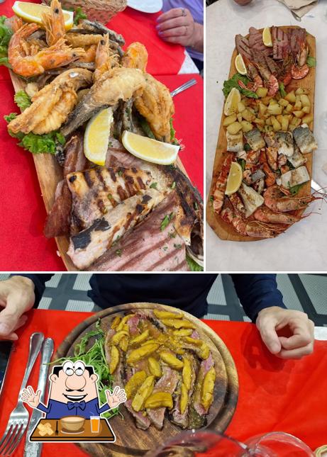 Platti al Osteria del Piazzone