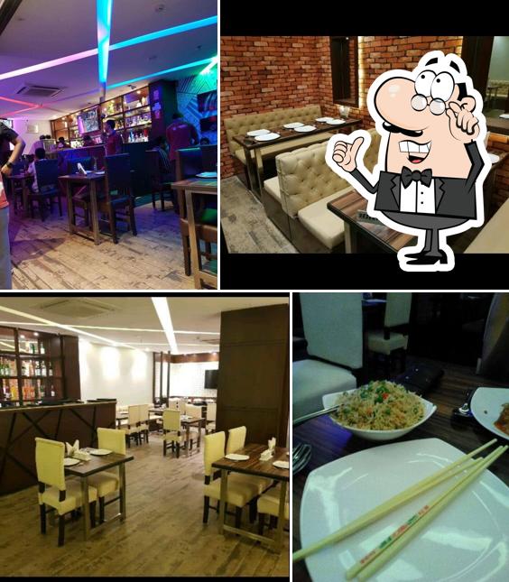 The interior of Tessa