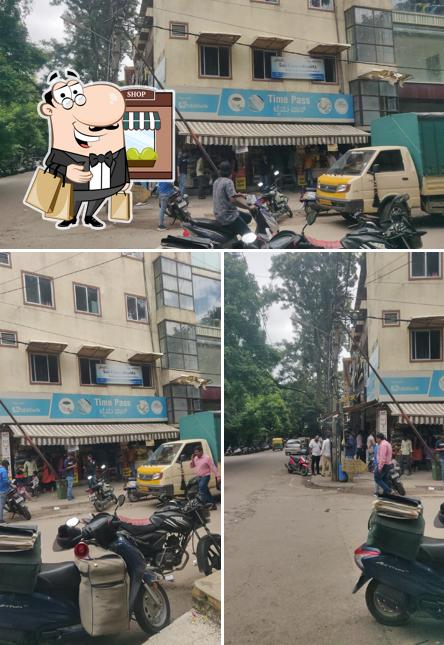 The exterior of Time Pass Bakery
