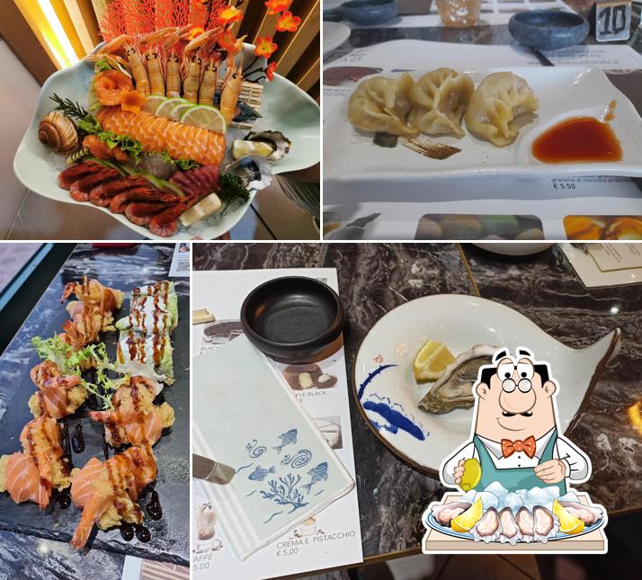 Ostriche al UBE Sushi Lab