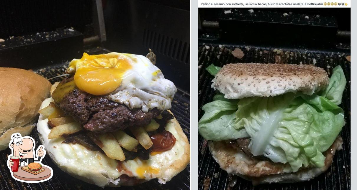 Hamburger al SANTINO " FAMM STA BELL " TRUCK FOOD