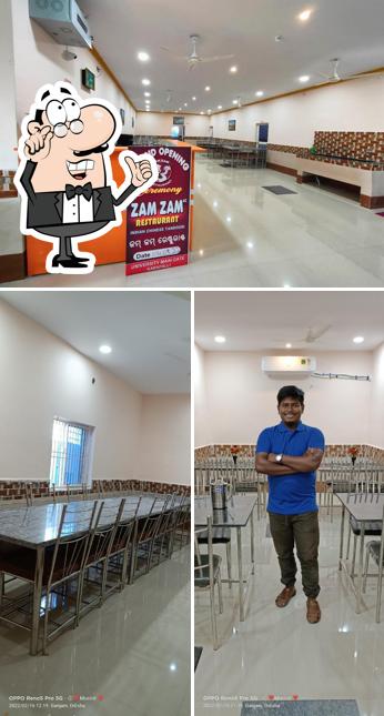Check out how Zam zam restaurant looks inside