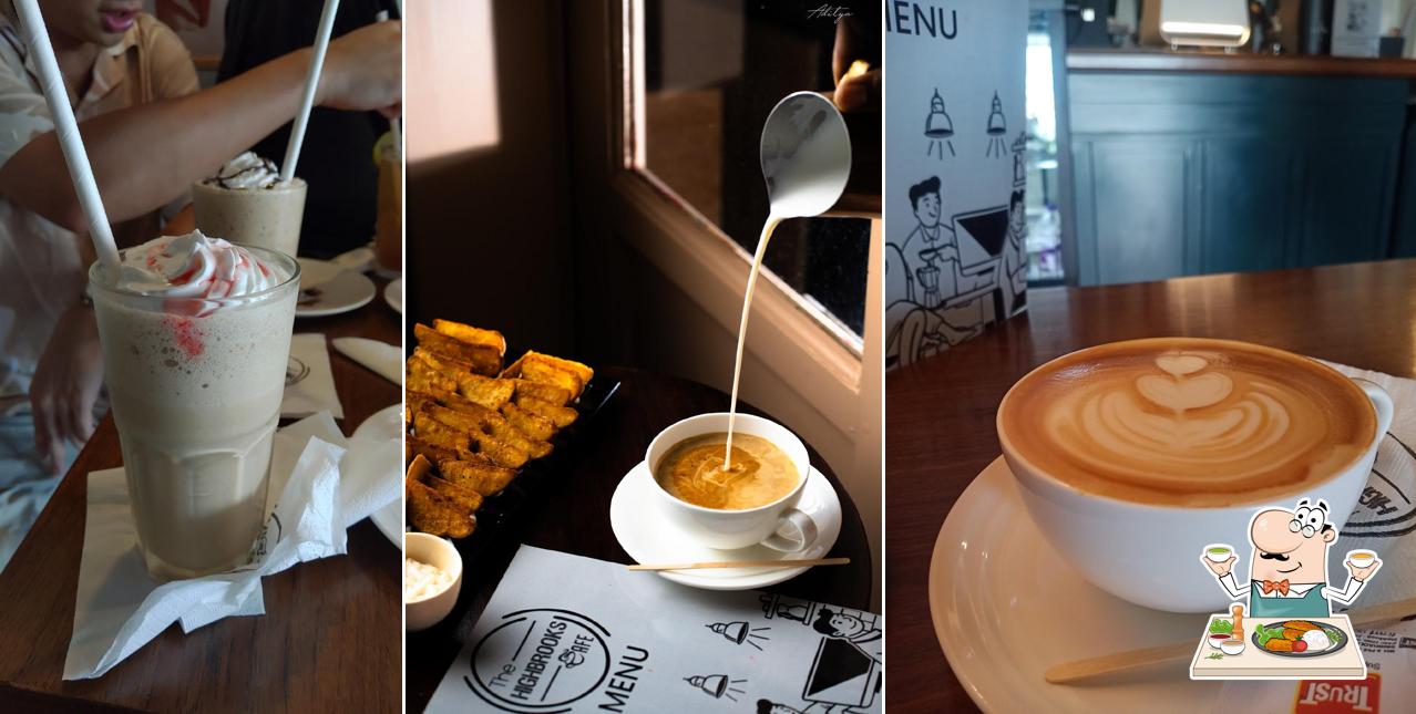 Food at The Highbrooks Cafe